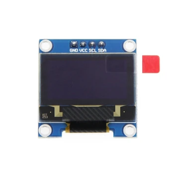 0,96 Дюйма 128X64 OLED LCD Светодиодный Модуль для Arduino Kit Белый Дисплей