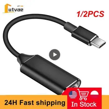 1/2 Шт. адаптер 3.0 to USB-конвертер USB C-кабель 4K 30Hz аудио-видеоадаптер для MacBook Galaxy S10