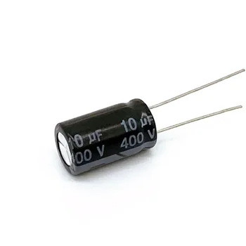 10шт Электролитический конденсатор высокого качества 400V10UF 10*17mm 10UF 400V 10*17