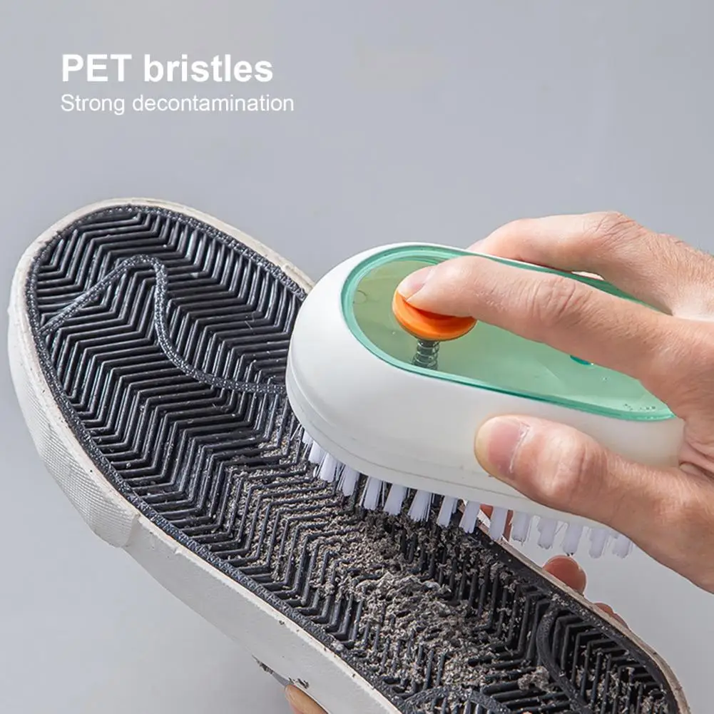 Щетка для чистки обуви Эффективная Многоразовая Многофункциональная Автоматическая щетка для жидкой чистки одежды Принадлежности для стирки
