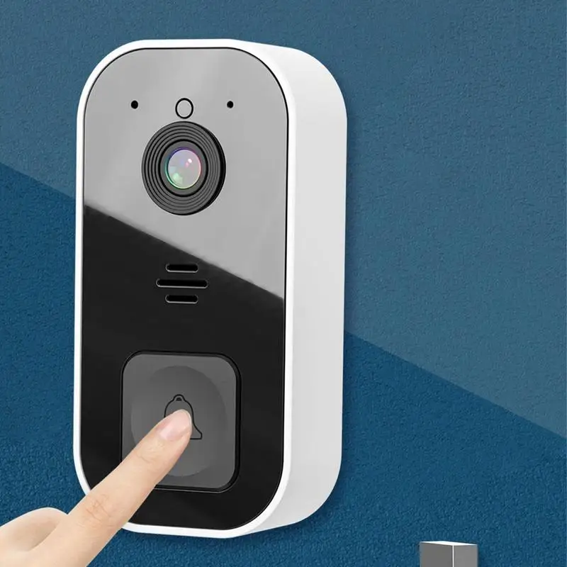 Интеллектуальное Беспроводное Приложение для управления Изображениями Высокой Четкости Home Intercom HD Doorbell Устанавливает Домашний Звонок Chime Mini Doorbell