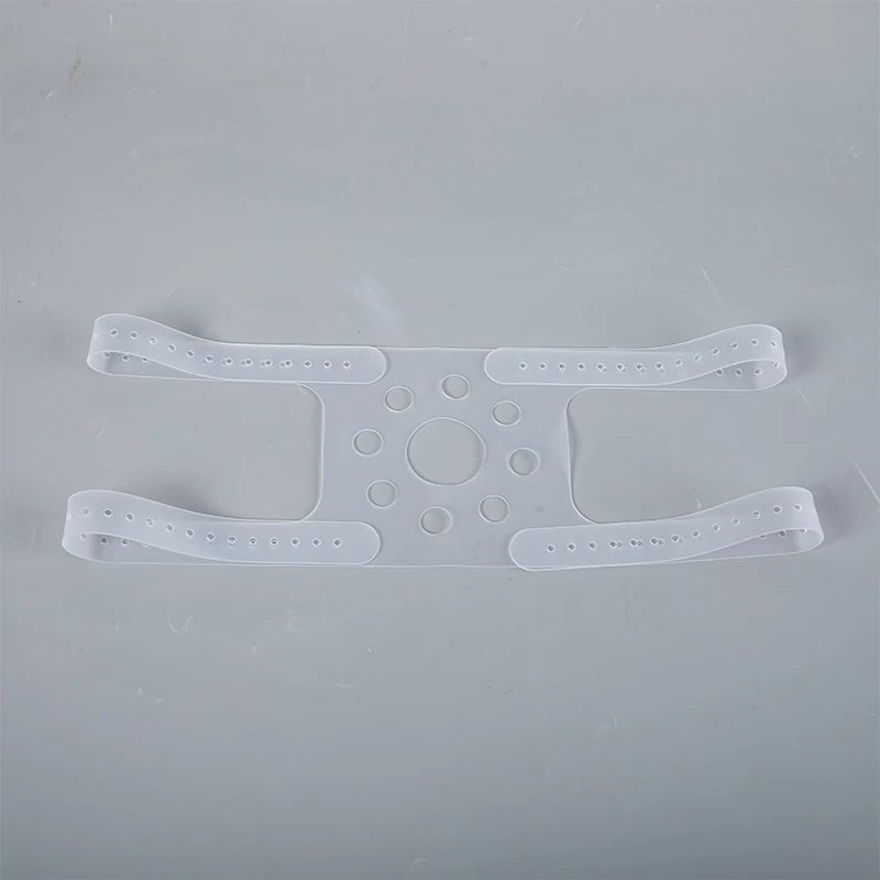 Сменный ремешок Головной убор для маски Cpap Респиратор Головной ремень силиконовая Регулируемая резинка Фиксированный ремешок