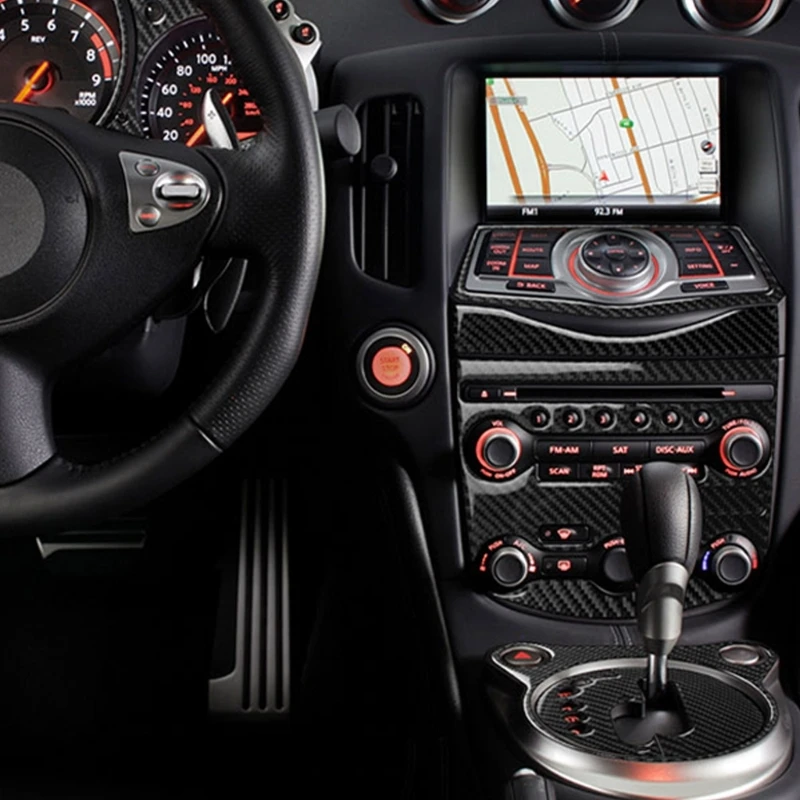 Упаковка для покрытия салона автомобиля Набор Улучшений интерьера Наклейки для салона автомобиля, подходящие для 370Z Lightweight