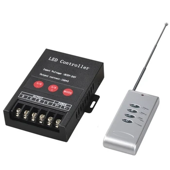 5X 30A Светодиодный контроллер с ИК-пультом большой мощности 360 Вт BT-контроллер для RGB полосы света DC5-24V