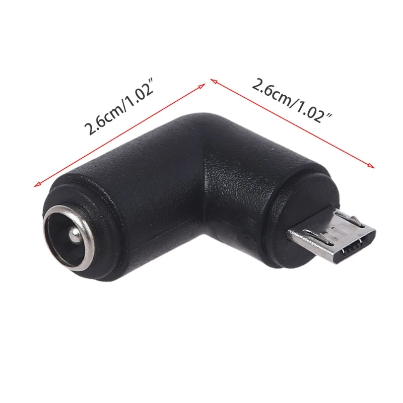 Прямоугольный Разъем для Зарядки Micro USB для Планшета Мобильного Телефона 5.5x2.1 мм Разъем Питания Постоянного Тока Micro USB Адаптеры