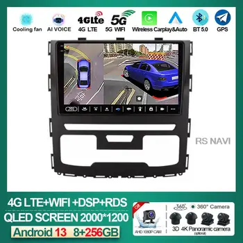 Android 13 Автомагнитола для Great Wall Hover Haval H9 2015-2020 Видеоплеер Мультимедийный Автомобильный GPS Навигация Carplay AUTO No 2din DVD