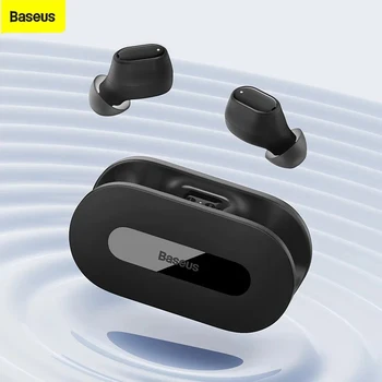 Baseus EZ10 True Wireless Наушники 5.3 Bluetooth, беспроводные наушники, спортивные наушники с сенсорным управлением, TWS-гарнитура