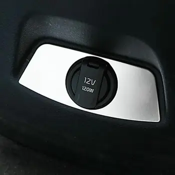 BJMYCYY Декоративная накладка из нержавеющей стали для USB-панели заднего автомобильного зарядного устройства KIA Sportage R 2018 2019