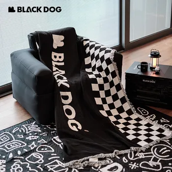Blackdog Outdoor Home Camping Незаменимый дизайн Кисточки Одеяло Для Кондиционирования Воздуха Летняя Офисная Кровать Хвостовое Одеяло Тканое Одеяло