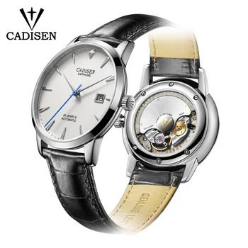 CADISEN 2023 Новые Мужские часы с Бриллиантами, Лучший Бренд Класса Люкс, Автоматические Механические Часы Для мужчин, MIYOTA 9015 Movt, Деловые Наручные Часы Для Мужчин