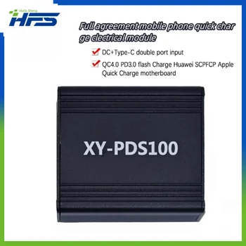 DC12-28V 100 Вт PD Автомобильное Зарядное Устройство Настольный Двухпортовый VOOC PD3.0 Флэш-Заряд QC4 + Понижающий Модуль для Huawei SCP/FCP Apple PD Qualcomm