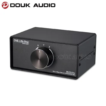 Douk Audio 1 (3)-В-3 (1)-ВЫХОДЕ XLR Сбалансированный аудиоконвертер, пассивный переключатель стереосистемы