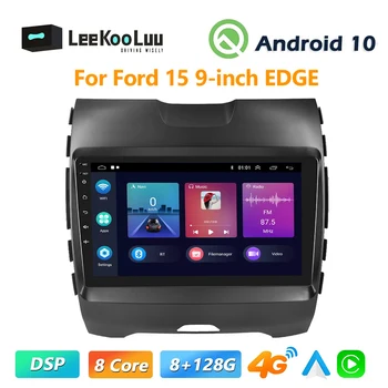 LeeKooLuu Автомобильное Радио 2Din Android Мультимедийный Плеер GPS Беспроводной Carplay Авто Стерео 4G WiFi Для Ford Edge 2015 низкого и среднего уровня