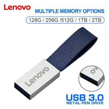Lenovo USB3.0 Флешка 1 ТБ 2 ТБ usb флэш-накопитель Высокоскоростной Флеш-накопитель Usb Stick 256 ГБ 512 ГБ для Телефона/Компьютера/Камеры Прямая Поставка