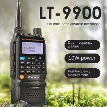LT-9900 УФ-Многодиапазонный Ручной Домофон 10 Вт Высокой Мощности Наружное Мини-Портативное Радио