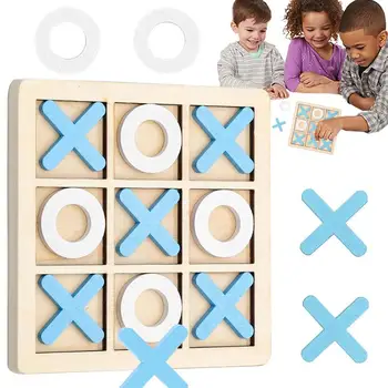 OX Настольная игра, игрушка, игра для взаимодействия родителей и детей, декор журнального столика, Настольная игра-головоломка для взрослых и детей, Оранжевый, синий