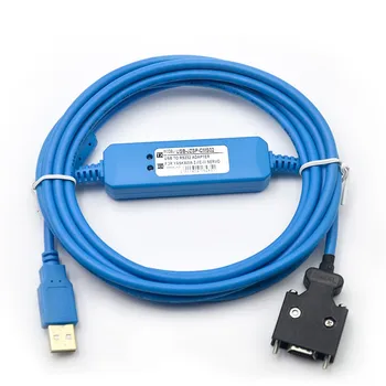 USB-JZSP-CMS02 Подходящий Кабель для программирования Отладки сервоприводов серии Yaskawa Sigma-II/Sigma-III Кабель для подключения ПК К сервопакетам