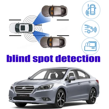 Автомобиль BSD BSA BSM Предупреждение О Пятне Слепой Зоны Предупреждение О Безопасности Движения Зеркало Заднего Вида С Радарным Обнаружением Для Subaru Legacy BM BR 2009 ~ 2019