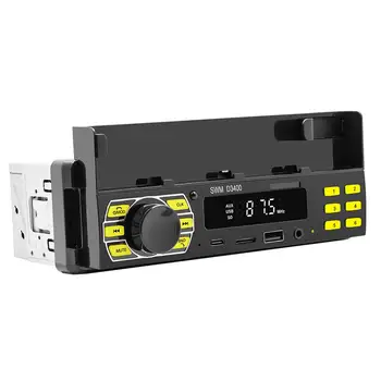 Автомобильная стереосистема D3400, мультимедийный MP3-плеер, автомобильный комплект для громкой связи, Беспроводная дистанционная аудиосистема, Держатель для мобильного телефона