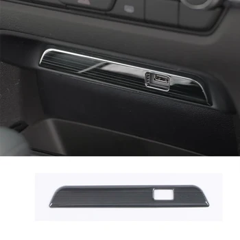 Автомобильная Центральная Передняя панель USB Накладка для укладки Mazda Cx-30 2020 2021 2022 2023 Cx30 Комплект интерьерных аксессуаров для украшения автомобиля
