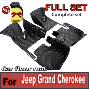 Автомобильные коврики для Jeep Grand Cherokee WK WK2 2011 2012 2013 2014 2015 2016 2017 2018 2019 2020 2021 2022 Специальные автоматические накладки для ног