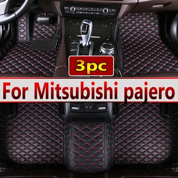 Автомобильные коврики для Mitsubishi pajero Sport 2011 2012 2013 2014 2015 Пользовательские автоматические накладки для ног автомобильный ковер в салоне