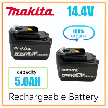 Аккумуляторная батарея Makita со светодиодным индикатором для BL1430 BL1415 BL1440 196875-4 194558-0 195444-8 3.0AH 4.0Ah 5.0AH 6.0Ah 14.4V