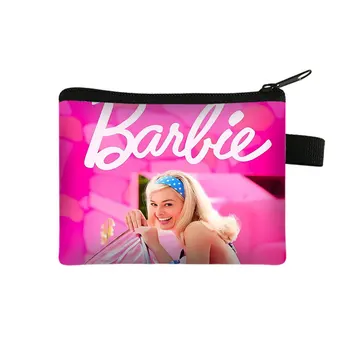 Барби Нулевой кошелек Девочка Милая мультяшная портативная сумка для карт Модная сумка для хранения Косметичка