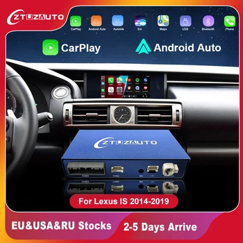 Беспроводной CarPlay для Lexus IS 2014-2019, с функциями Android Auto Mirror Link AirPlay Car Play Navigation USB