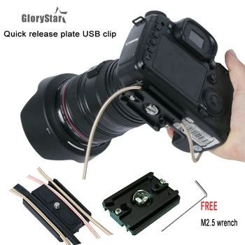 Быстроразъемная пластина камеры позволяет фиксировать линию передачи данных камеры, быстроразъемную пластину arca swiss для штатива камеры с винтом 1/4