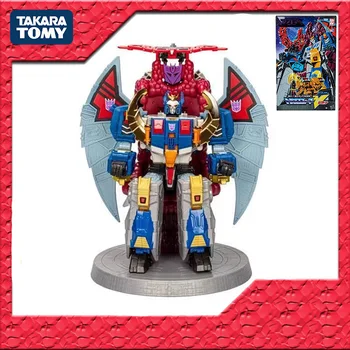 В наличии Оригинальные аниме-фигурки TAKARA TOMY Transformers Victory Deathsaurus из ПВХ, модели игрушек