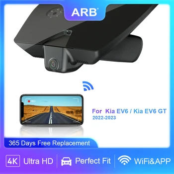Видеорегистратор для Kia EV6/EV6 GT 2022 2023, ARB 4K UHD OEM DVR Управление с помощью приложения WIFI Подключение LHD RHD