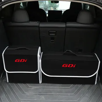Для Hyundai GDI i30 I20 Tucson Ioniq 5 Accent Elantra 1 шт. Складной Автомобильный Багажник Ящик Для Хранения Органайзер Для Хранения Мелочей Сумка Для Уборки