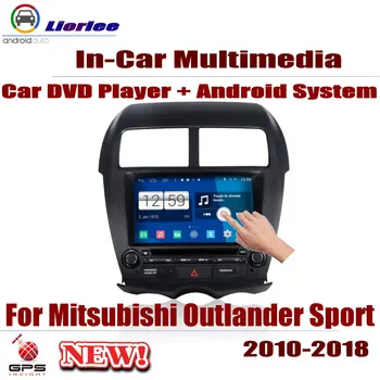 Для Mitsubishi Outlander Sport 2010-2018 Автомобильная Система Android RockChip PX5 1080P IPS ЖК-экран DVD GPS-плеер Навигация 2din MP5