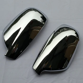 Для Peugeot 307 Боковое зеркало заднего вида Хромированная крышка Аксессуары для заднего вида