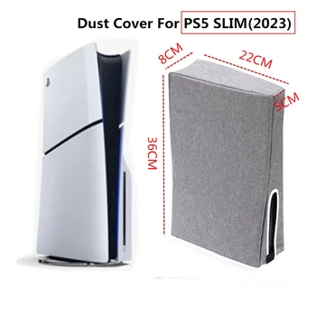 Для PS5 Тонкий пылезащитный чехол с защитой от царапин, водонепроницаемый корпус, моющийся защитный чехол для цифровой консоли PS5 Slim Disc
