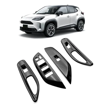 Для Toyota Yaris Cross 2020-2023 RHD Оконная стеклянная панель Подлокотник Кнопка включения подъема Замена отделки крышки