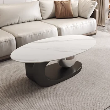 Журнальный столик в скандинавском стиле, минималистичная консоль, угловые винтажные рамы для столов, Дизайнерские консольные диваны Tavolino Da Salotto Мебель для дома