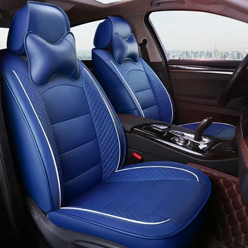 изготовленный на заказ чехол для автокресла только из 2 предметов переднее сиденье для авто t10 h4 led Subaru Forester Impreza Legacy XV Outback автомобильные аксессуары для автомобиля