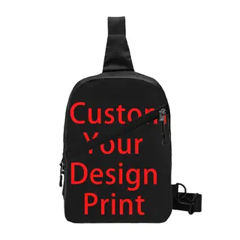 Изготовьте на заказ нагрудную сумку слинг по вашему дизайну, рюкзак через плечо с логотипом на заказ, мужской рюкзак для путешествий, походный рюкзак