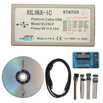 Кабель Платформы XILINX USB FPGA CPLD JTAG SPI Для Загрузки Программатора-Отладчика с Кабелем USB Type-B