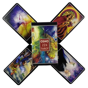 Карты Таро Ошо Дзен 79 колод Oracle English Visions Divination Edition Borad Playing Games