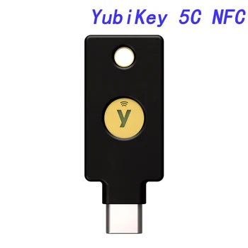 Ключ безопасности Yubico YubiKey 5C NFC USB-C, WebAuthn, FIDO2 CTAP1, FIDO2 CTAP2, универсальный 2-й фактор (U2F)