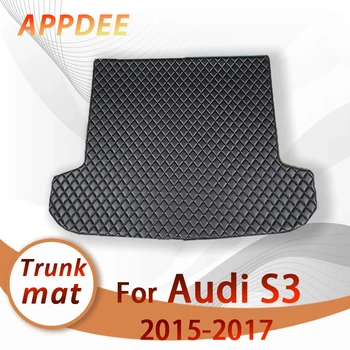 Коврик для багажника автомобиля APPDEE для Audi S3 2015 2016 2017 ковер для грузового лайнера, аксессуары для интерьера, чехол