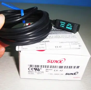 Конвергентный светоотражающий фотоэлектрический датчик Sunx EX-42 - диапазон измерения 5-38 мм #
