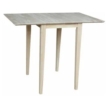 Международные концепции Незавершенного обеденного стола Bardwell Small Drop Leaf деревянная мебель для столов