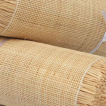 Натуральный ротанг, индонезийский тростник, Рулонный материал для плетения мебели ручной работы, плетение в клетку, Ремонт стульев и шкафов