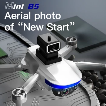 Новый мини-дрон B5 с 4k профессиональной 8K HD бесщеточной камерой, позволяющей обходить препятствия, аэрофотосъемка, Складной квадрокоптер в подарок