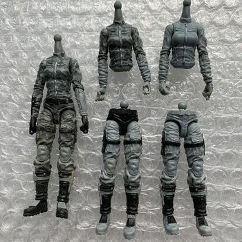 Объемный корпус серого солдата в масштабе 1:18, разнообразие стилей для 3,75-дюймовой фигурки, коллекция 
