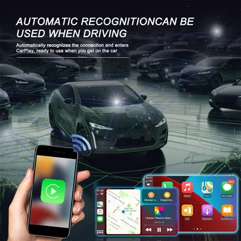 Подключаемый к беспроводной Сети CarPlay AI Box Беспроводной Автоматический Адаптер Android Bluetooth WIFI Подключи И Играй Для VW BMW Audi Benz KIA Ford